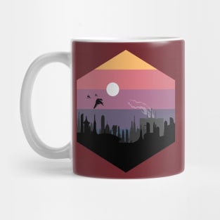 Coruscant Skyline Mug